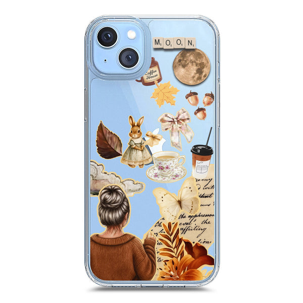 Autumn Dreams Series - Design 1 - Soft Phone Case - Crystal Clear Case - iPhone 14 Plus