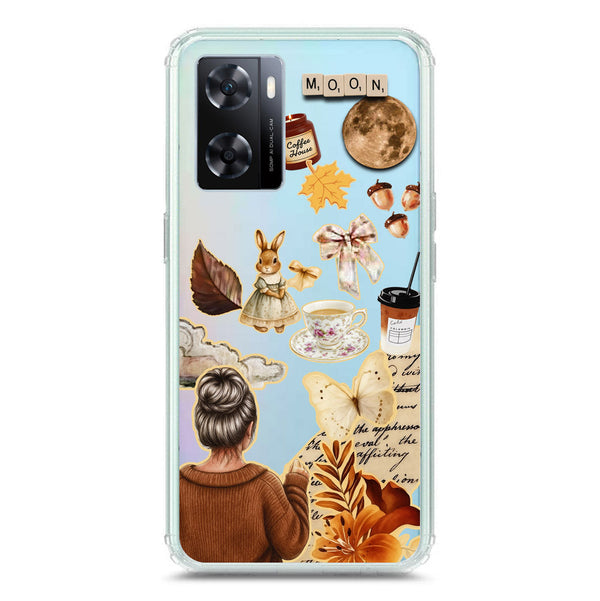 Autumn Dreams Series - Design 1 - Soft Phone Case - Crystal Clear Case - Oppo A77 4G