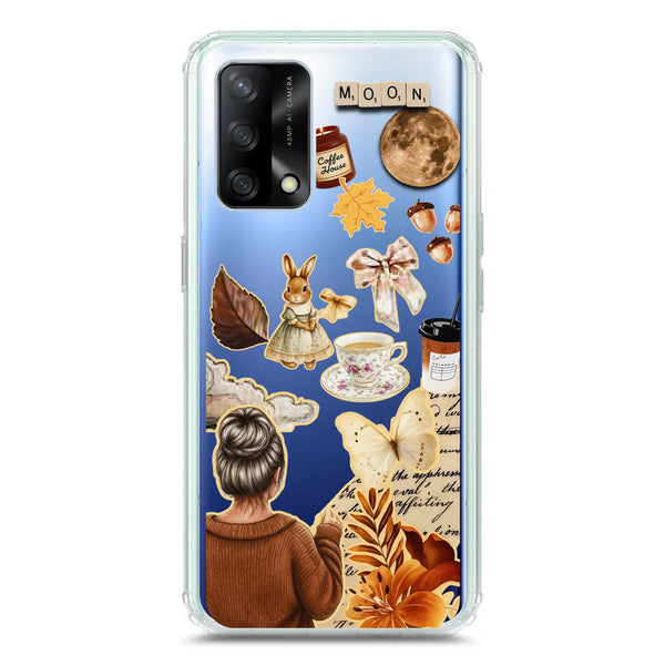 Autumn Dreams Series - Design 1 - Soft Phone Case - Crystal Clear Case - Oppo A74