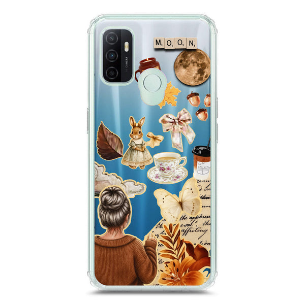 Autumn Dreams Series - Design 1 - Soft Phone Case - Crystal Clear Case - Oppo A53s