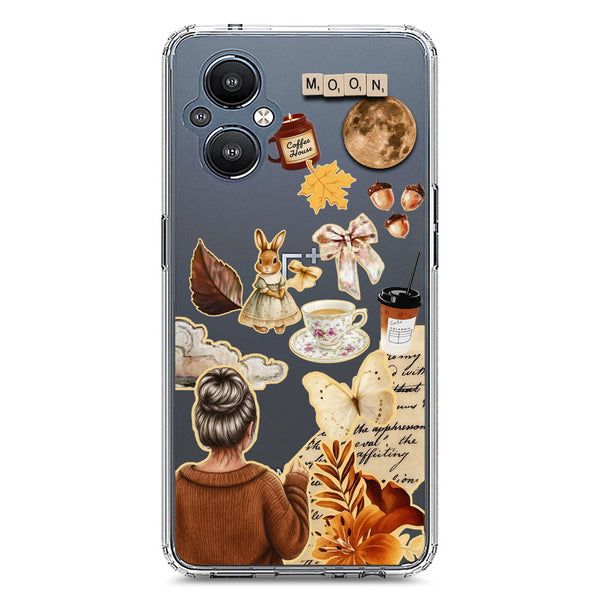 Autumn Dreams Series - Design 1 - Soft Phone Case - Crystal Clear Case - OnePlus Nord N20 5G