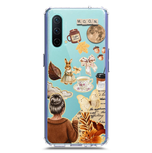 Autumn Dreams Series - Design 1 - Soft Phone Case - Crystal Clear Case - OnePlus Nord CE 5G