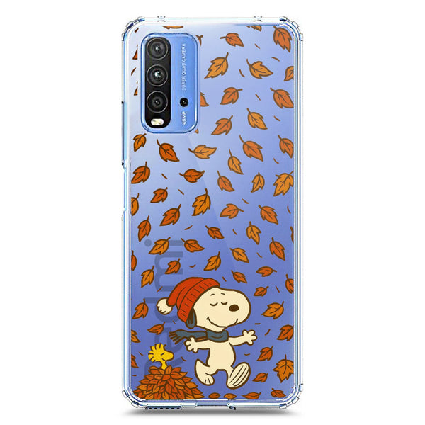 Autumn Dreams Series - Design 2 - Soft Phone Case - Crystal Clear Case - Xiaomi Redmi 9T