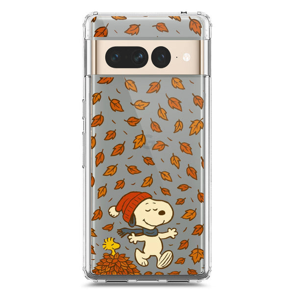 Autumn Dreams Series - Design 2 - Soft Phone Case - Crystal Clear Case - Google Pixel 7 Pro