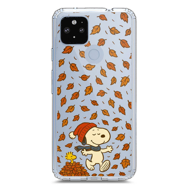 Autumn Dreams Series - Design 2 - Soft Phone Case - Crystal Clear Case - Google Pixel 4a 5G