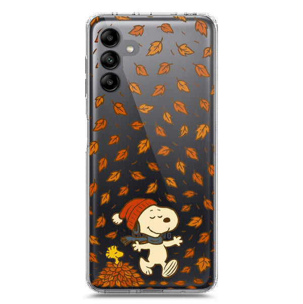 Autumn Dreams Series - Design 2 - Soft Phone Case - Crystal Clear Case - Samsung Galaxy A13 5G