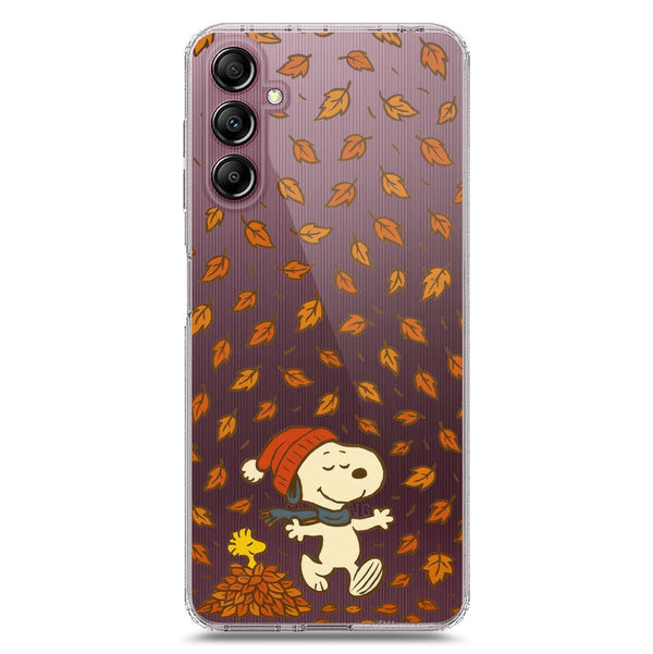 Autumn Dreams Series - Design 2 - Soft Phone Case - Crystal Clear Case - Samsung Galaxy A14