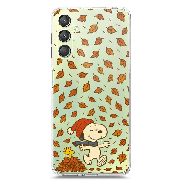 Autumn Dreams Series - Design 2 - Soft Phone Case - Crystal Clear Case - Samsung Galaxy A24 4G