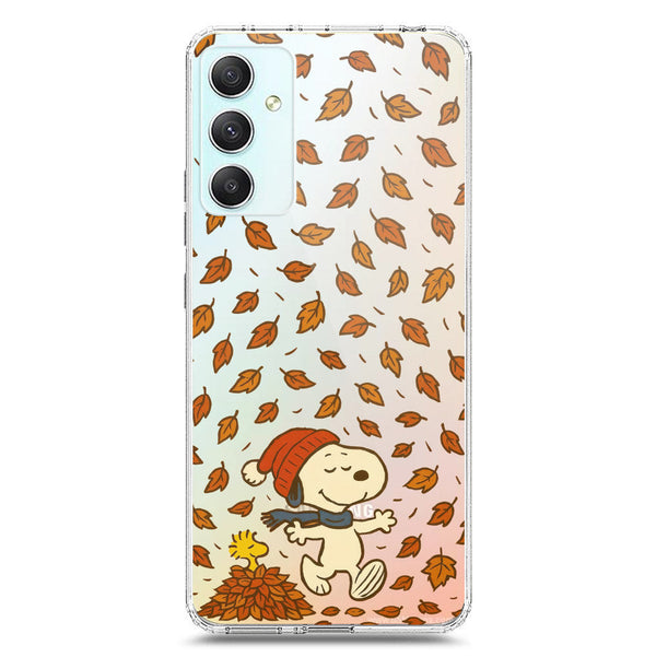Autumn Dreams Series - Design 2 - Soft Phone Case - Crystal Clear Case - Samsung Galaxy A34 5G