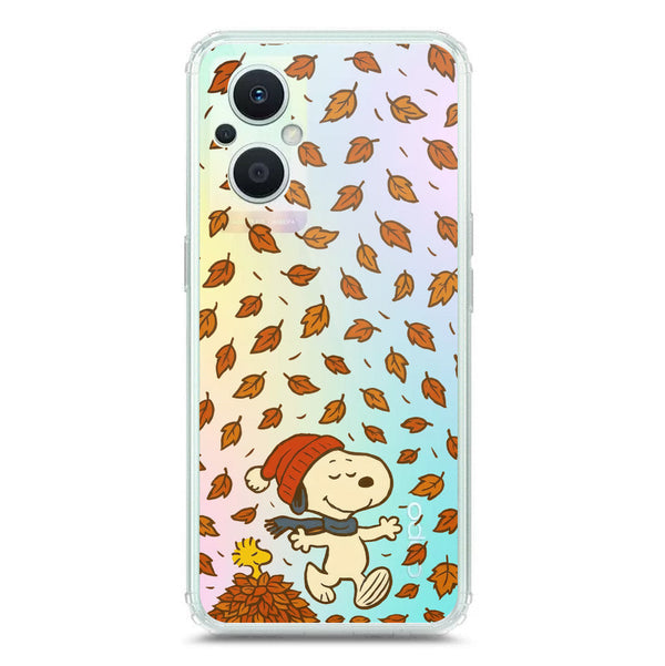 Autumn Dreams Series - Design 2 - Soft Phone Case - Crystal Clear Case - Oppo Reno7 Z 5G