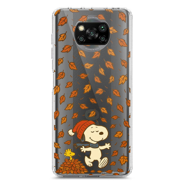 Autumn Dreams Series - Design 2 - Soft Phone Case - Crystal Clear Case - Xiaomi Poco X3 Pro
