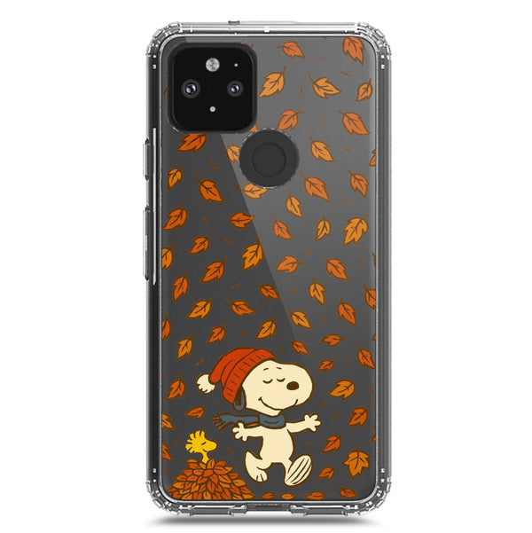 Autumn Dreams Series - Design 2 - Soft Phone Case - Crystal Clear Case - Google Pixel 5 XL