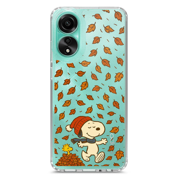 Autumn Dreams Series - Design 2 - Soft Phone Case - Crystal Clear Case - Oppo A78 4G