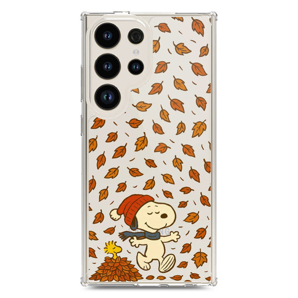 Autumn Dreams Series - Design 2 - Soft Phone Case - Crystal Clear Case - Samsung Galaxy S24 Ultra