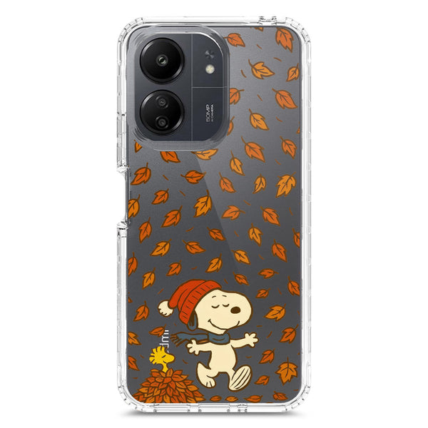 Autumn Dreams Series - Design 2 - Soft Phone Case - Crystal Clear Case - Xiaomi Redmi 13C