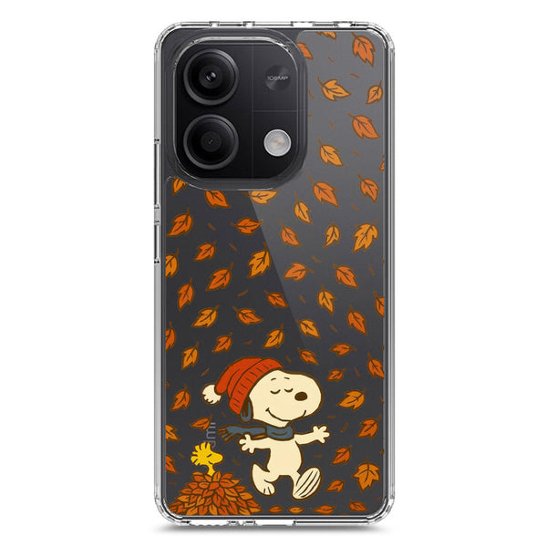 Autumn Dreams Series - Design 2 - Soft Phone Case - Crystal Clear Case - Xiaomi Redmi Note 13