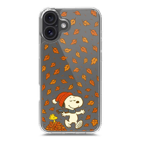 Autumn Dreams Series - Design 2 - Soft Phone Case - Crystal Clear Case - iPhone 16 Plus