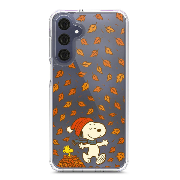 Autumn Dreams Series - Design 2 - Soft Phone Case - Crystal Clear Case - Samsung Galaxy A16