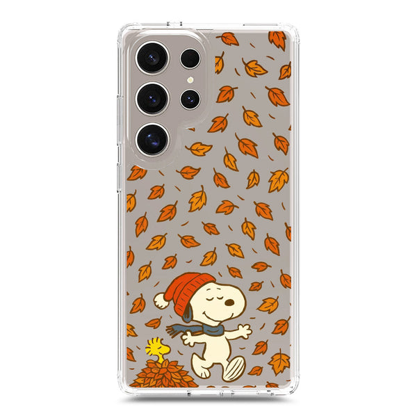 Autumn Dreams Series - Design 2 - Soft Phone Case - Crystal Clear Case - Samsung Galaxy S25 Ultra
