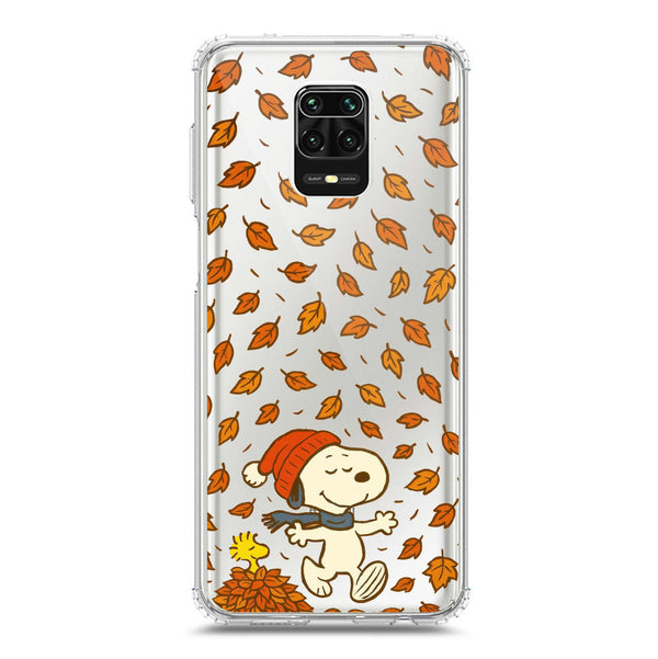 Autumn Dreams Series - Design 2 - Soft Phone Case - Crystal Clear Case - Xiaomi Redmi Note 9 Pro Max
