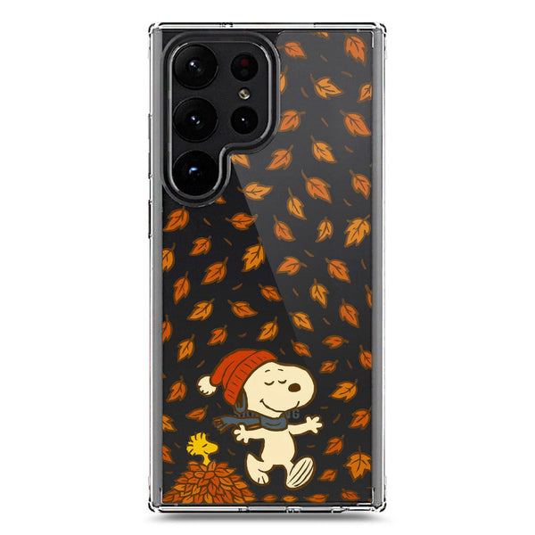 Autumn Dreams Series - Design 2 - Soft Phone Case - Crystal Clear Case - Samsung Galaxy S23 Ultra 5G
