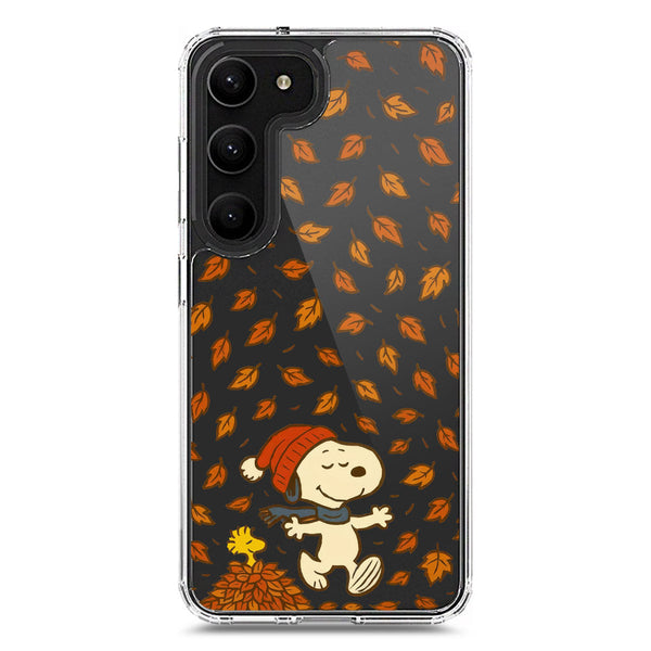 Autumn Dreams Series - Design 2 - Soft Phone Case - Crystal Clear Case - Samsung Galaxy S23 Plus 5G