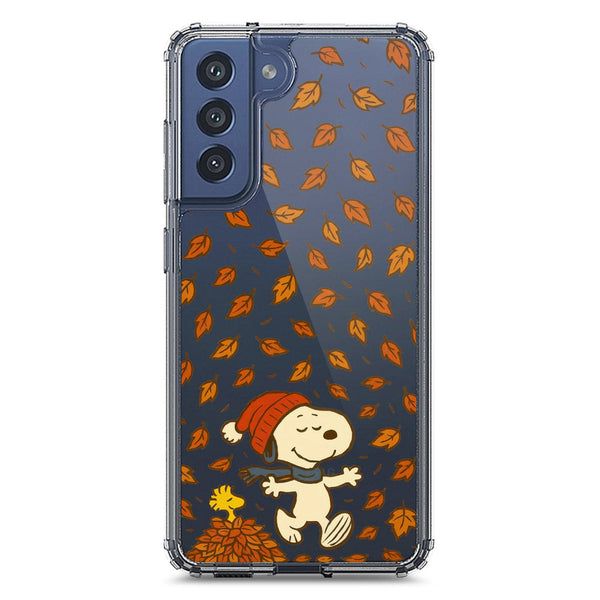 Autumn Dreams Series - Design 2 - Soft Phone Case - Crystal Clear Case - Samsung Galaxy S21 FE 5G