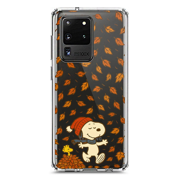 Autumn Dreams Series - Design 2 - Soft Phone Case - Crystal Clear Case - Samsung Galaxy S20 Ultra
