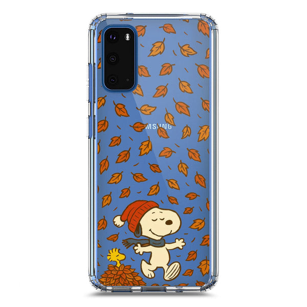 Autumn Dreams Series - Design 2 - Soft Phone Case - Crystal Clear Case - Samsung Galaxy S20