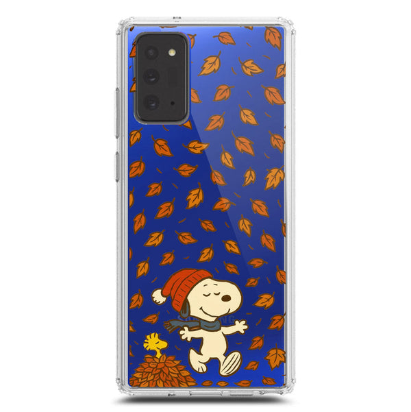 Autumn Dreams Series - Design 2 - Soft Phone Case - Crystal Clear Case - Samsung Galaxy Note 20