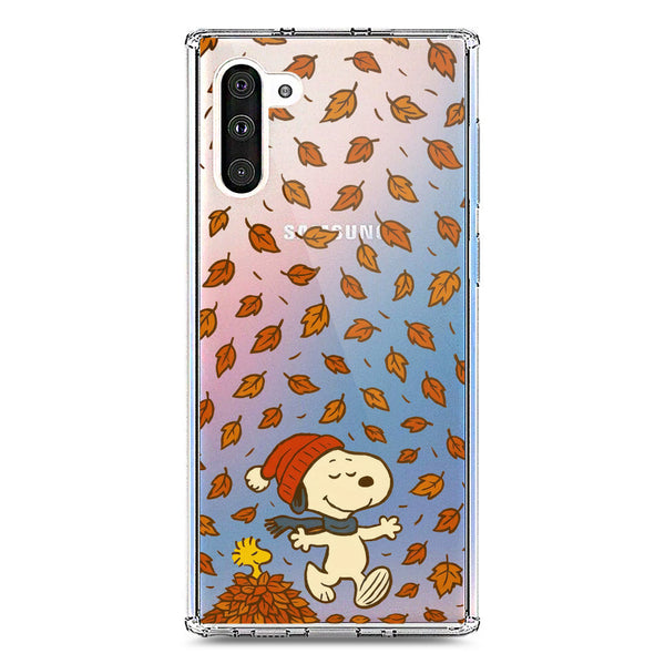 Autumn Dreams Series - Design 2 - Soft Phone Case - Crystal Clear Case - Samsung Galaxy Note 10