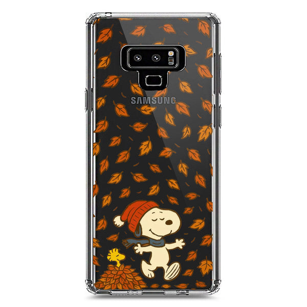 Autumn Dreams Series - Design 2 - Soft Phone Case - Crystal Clear Case - Samsung Galaxy Note 9