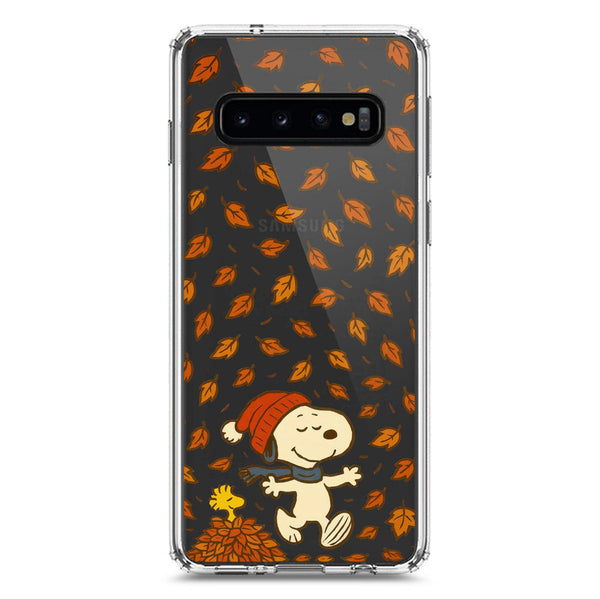 Autumn Dreams Series - Design 2 - Soft Phone Case - Crystal Clear Case - Samsung Galaxy S10