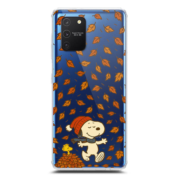 Autumn Dreams Series - Design 2 - Soft Phone Case - Crystal Clear Case - Samsung Galaxy M80s