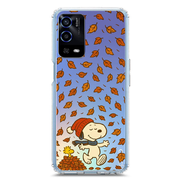 Autumn Dreams Series - Design 2 - Soft Phone Case - Crystal Clear Case - Oppo A55 5G