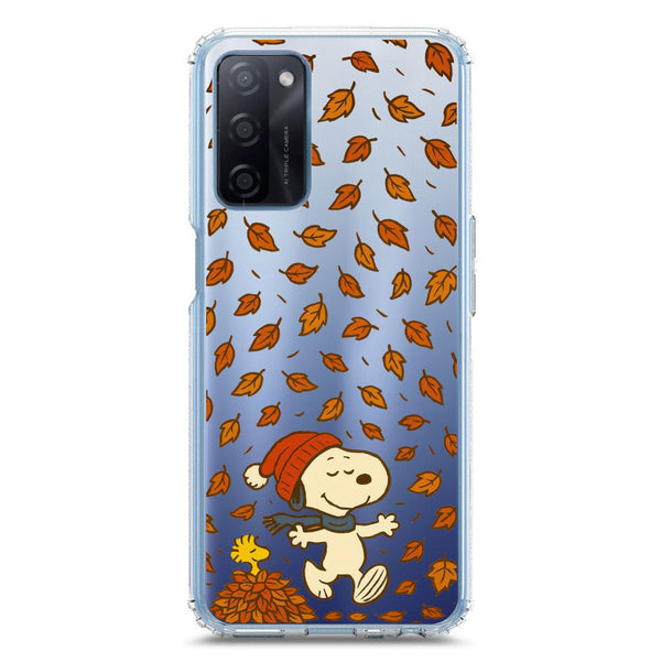 Autumn Dreams Series - Design 2 - Soft Phone Case - Crystal Clear Case - Oppo A55s