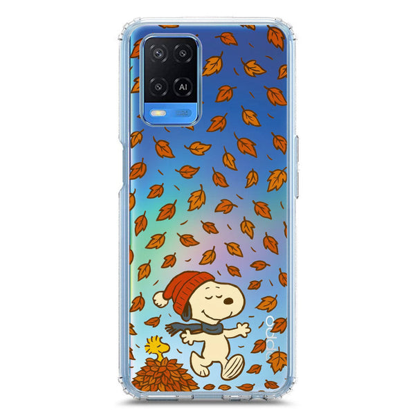 Autumn Dreams Series - Design 2 - Soft Phone Case - Crystal Clear Case - Oppo A54 4G
