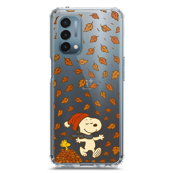 Autumn Dreams Series - Design 2 - Soft Phone Case - Crystal Clear Case - OnePlus Nord N200 5G