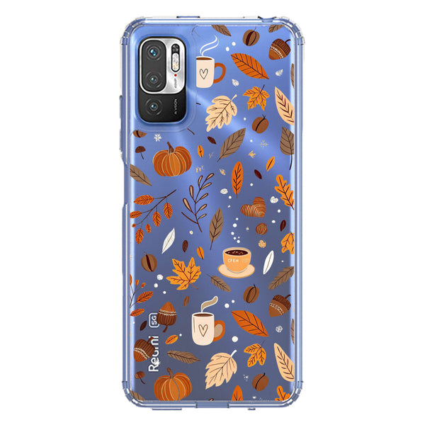 Autumn Dreams Series - Design 3 - Soft Phone Case - Crystal Clear Case - Xiaomi Redmi Note 10 5G