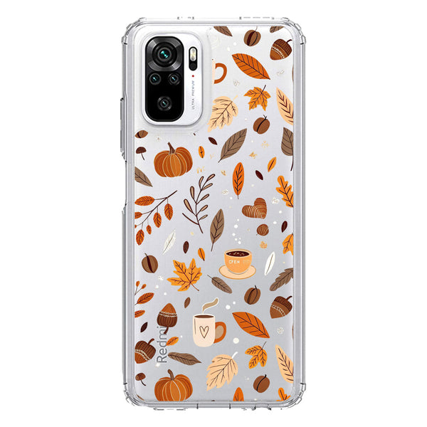 Autumn Dreams Series - Design 3 - Soft Phone Case - Crystal Clear Case - Xiaomi Redmi Note 10 4G