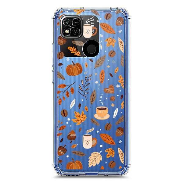 Autumn Dreams Series - Design 3 - Soft Phone Case - Crystal Clear Case - Xiaomi Redmi 10A