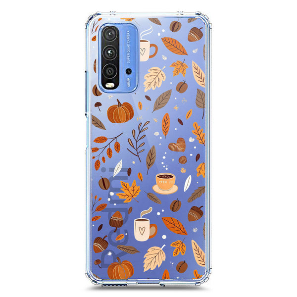 Autumn Dreams Series - Design 3 - Soft Phone Case - Crystal Clear Case - Xiaomi Redmi 9T