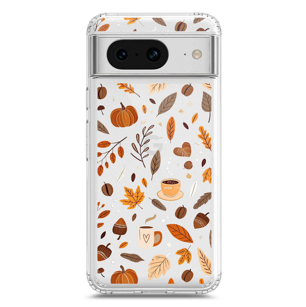 Autumn Dreams Series - Design 3 - Soft Phone Case - Crystal Clear Case - Google Pixel 8