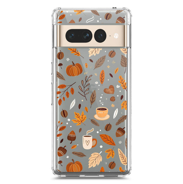 Autumn Dreams Series - Design 3 - Soft Phone Case - Crystal Clear Case - Google Pixel 7 Pro