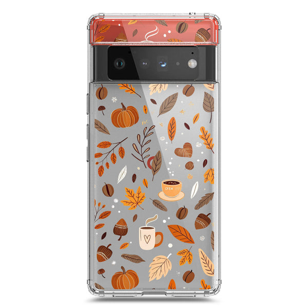 Autumn Dreams Series - Design 3 - Soft Phone Case - Crystal Clear Case - Google Pixel 6 Pro