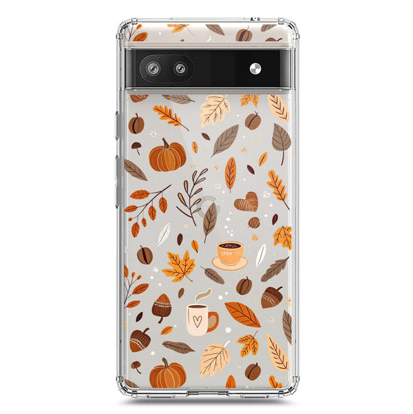 Autumn Dreams Series - Design 3 - Soft Phone Case - Crystal Clear Case - Google Pixel 6a