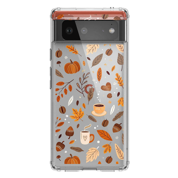 Autumn Dreams Series - Design 3 - Soft Phone Case - Crystal Clear Case - Google Pixel 6