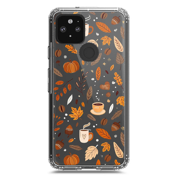 Autumn Dreams Series - Design 3 - Soft Phone Case - Crystal Clear Case - Google Pixel 5