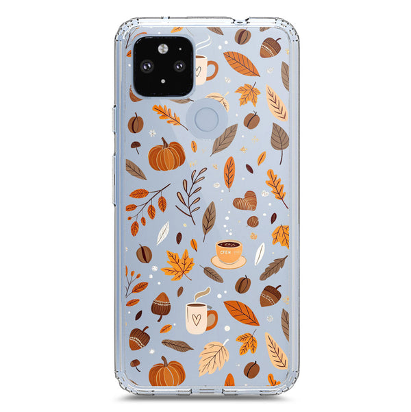 Autumn Dreams Series - Design 3 - Soft Phone Case - Crystal Clear Case - Google Pixel 4a 5G