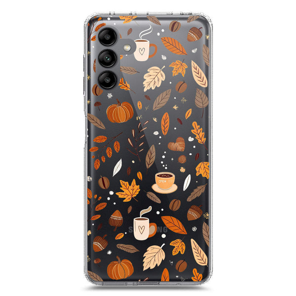 Autumn Dreams Series - Design 3 - Soft Phone Case - Crystal Clear Case - Samsung Galaxy A04s